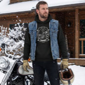 Personalized Biker Winter Hoodie Gift