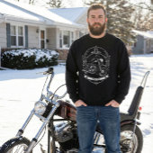 Personalized Biker Winter Outfit Sweatshirt