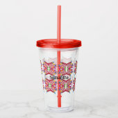 Personalized Bingo Tumbler Acryl Drinkbeker (Voorkant)