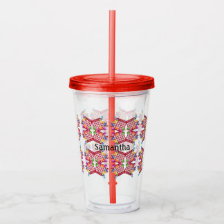 Personalized Bingo Tumbler Acryl Drinkbeker
