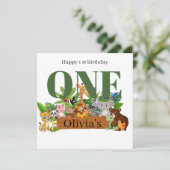 Personalized Birthday Card for Boys – Kids Fun Kaart (Staand voorkant)