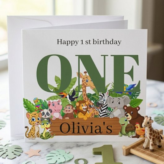 Personalized Birthday Card for Boys – Kids Fun Kaart