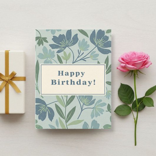 Personalized Birthday Card for Mom Briefkaart