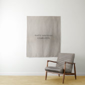 Personalized Birthday Name Flag Fabric Banner Wandkleed (In situ)