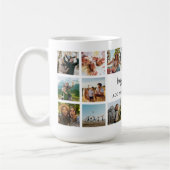 Personalized Birthday Photo Collage Mug Koffiemok (Links)