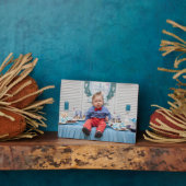 Personalized Birthday Photo Frame Frameless Photo  Fotoplaat (Zijkant)