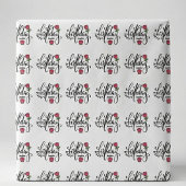 Personalized Birthday Pink Rose  Cadeaupapier