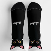Personalized Black Cat Socks - Gift For Cat lovers Sokken (Top)