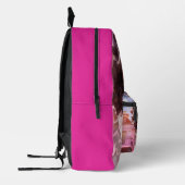 Personalized Black doll  Bedrukte Rugzak (Links)