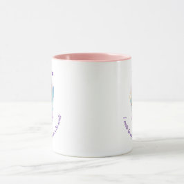 Personalized Black Fairy Girl Mug Mok