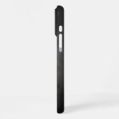 Personalized Black Lab Portrait iPhone Hoesje (Linkerkant)