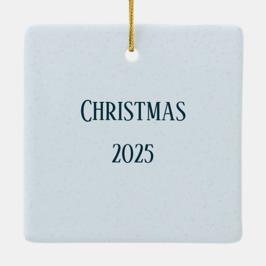 Personalized Black Labrador Retriever Ornament (Achterkant)