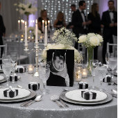 Personalized Black & White Photo Gift Bag Medium Cadeauzakje