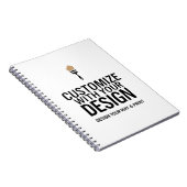 Personalized Blank Company Branded Custom  Notitieboek (Rechterzijde)
