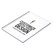 Personalized Blank Company Branded Custom  Notitieboek (Linkerzijde)