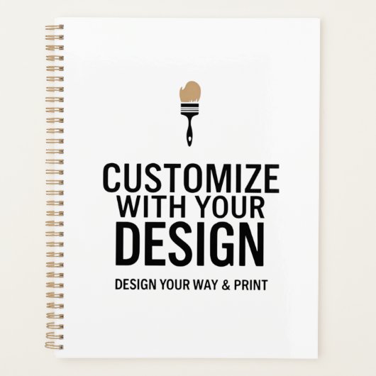Personalized Blank Company Branded Custom Planner (Voorkant)