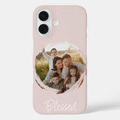 Personalized Blessed Photo Phone Case (Achterkant)