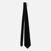 Personalized Bloom Design Custom Name Neck Tie Stropdas (Achterkant)