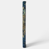 Personalized Blue Celestial Gold Sun Moon Mandala  Samsung Galaxy Hoesje (Linkerkant)