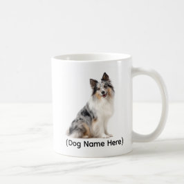 Personalized Blue Merle Sheltie I Own You Koffiemok
