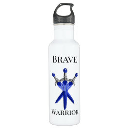 Personalized Blue Sword Kids water Bottle Waterfles
