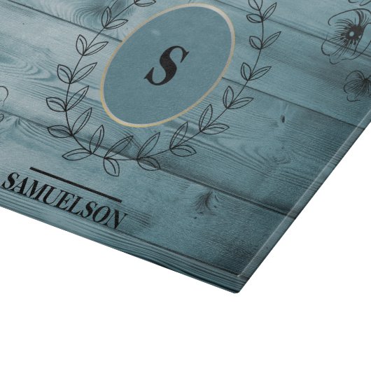 Personalized Bluewood Kitchen Cutting Board Snijplank (Hoek)