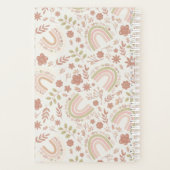 Personalized Boho Rainbow Planner (Achterkant)