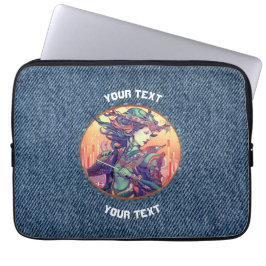 PERSONALIZED BOOGSCHUTTER STERRENBEELD DRAAGTAS LAPTOP SLEEVE