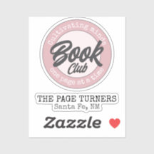 Personalized Book Club Name + Logo