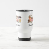 Personalized Book & Coffee Day Mug – Custom Name  Reisbeker (Center)