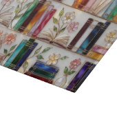 Personalized Bookshelf Kitchen Cutting Board Snijplank (Hoek)