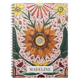Personalized Botanical Notebook Notitieboek