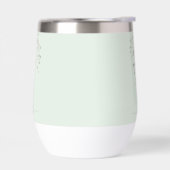 Personalized Botanical Watercolor Monogram Sage (Links)