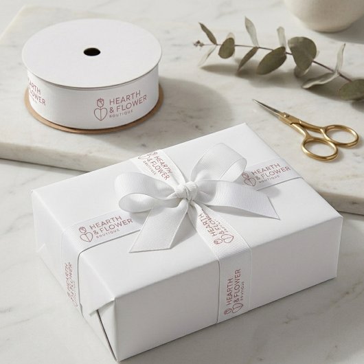 Personalized Boutique Logo Grosgrain Lint