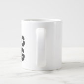 Personalized Bowling Mug Gift Jumbo-Tasse Grote Koffiekop (Achterkant)