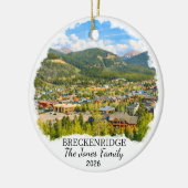 Personalized Breckenridge Ornament Custom Colorado (Links)