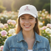 Personalized Bride Hat - Future Mrs Embroidery Geborduurde Pet
