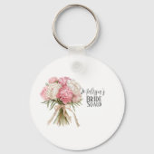 Personalized Bride Squad Keychain (Voorkant)