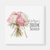 Personalized Bride Squad Magnet (Voorkant)