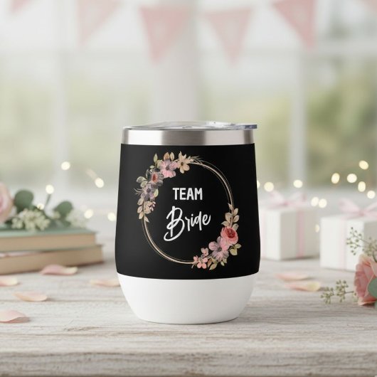 Personalized Bride Water Glass - Custom Wedding