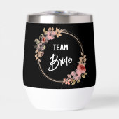 Personalized Bride Water Glass - Custom Wedding (Voorkant)