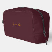 Personalized Bridesmaid Makeup Bag Toilettasje (Rechterhoek)