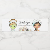 Personalized Bridesmaids water bottle label Waterfles Etiket (Enkel label)