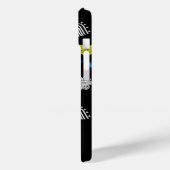 Personalized Bright Butterfly & Sunshine Pattern Case-Mate iPhone Case (Achterkant / Links)