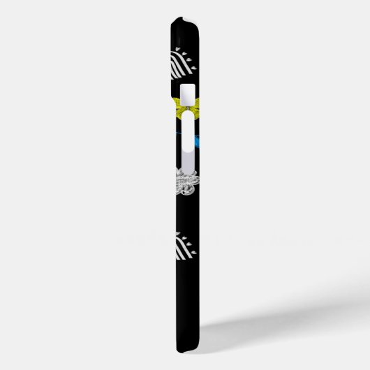 Personalized Bright Butterfly & Sunshine Pattern Case-Mate iPhone Case (Achterkant / Links)