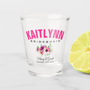 PERSONALIZED BRUIDSJONGER HUWELIJKSPARTIJ SHOTGLAS SHOT GLAS