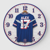 Personalized Buffalo Football Jersey Grote Klok (Voorkant)