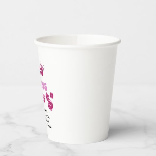 Personalized Bunco Babe  Papieren Bekers (Links)