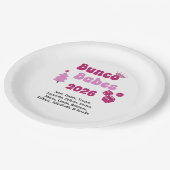 Personalized Bunco Babe  Papieren Bordje (Gekanteld)