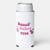 Personalized Bunco Babe Seltzer Blikjeskoeler (Seltzer Voorkant)